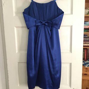 Strapless cocktail dress